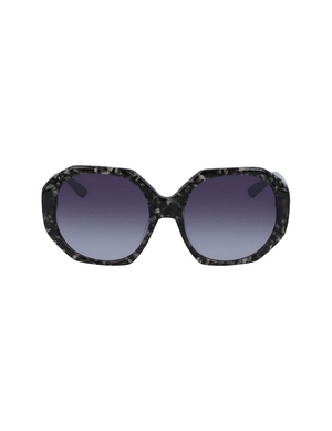 énorme Anne Klein Tortoise Geometric Sunglasses   | CUX-9892934